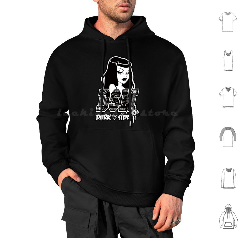 Urban Streetwear Brand - Desmadre Brand Dark Side Collection Hoodie