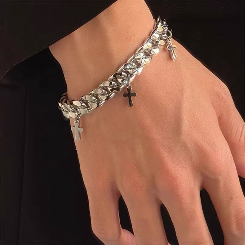 Streetwear Brand Niche - Cross Border Hit: Cuban Link Bracelet