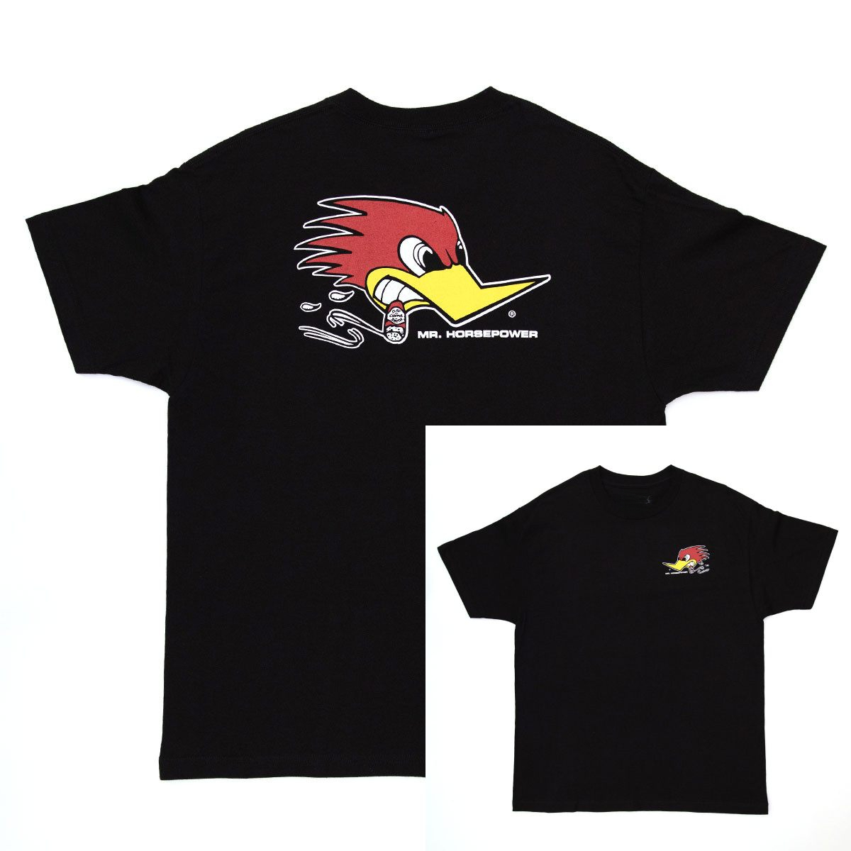 Streetwear Brand Red - Red Woodpecker Logo Classic Racing Car