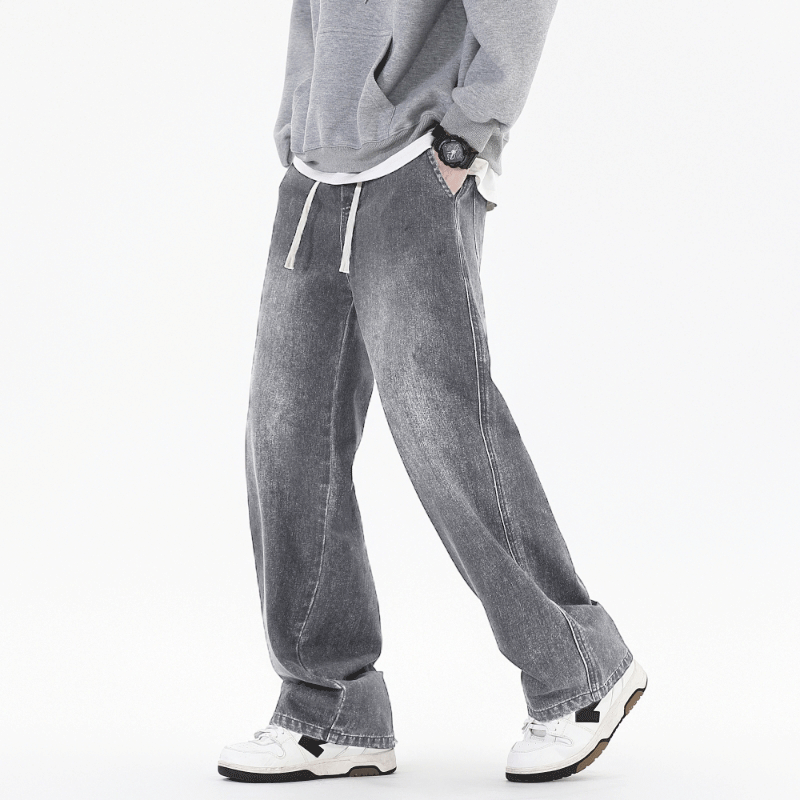 Streetwear Brand Accessories - Spring Autumn New Streetwear Loose Jeans