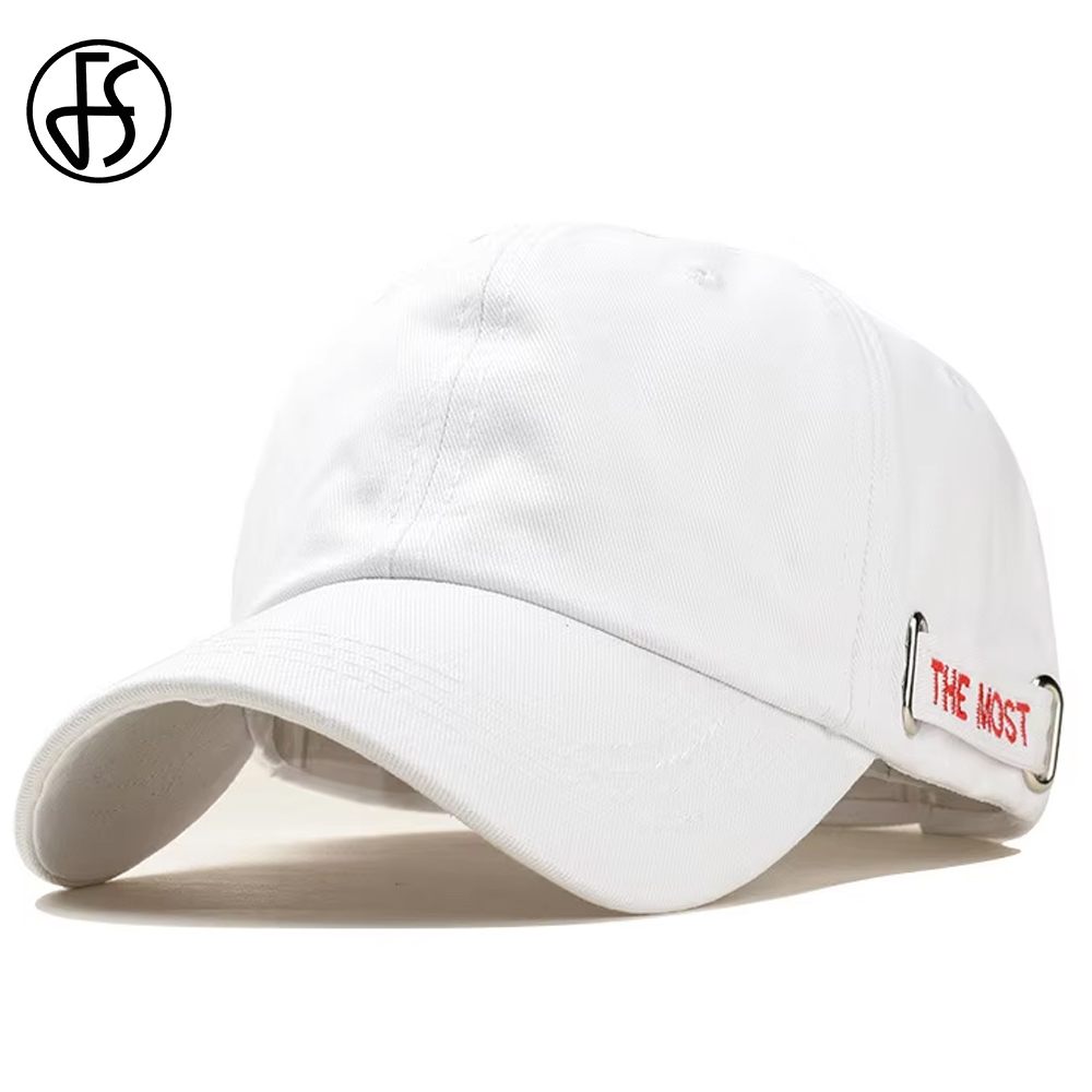 Cap Streetwear Brand - FS Black White Cotton Streetwear Baseball