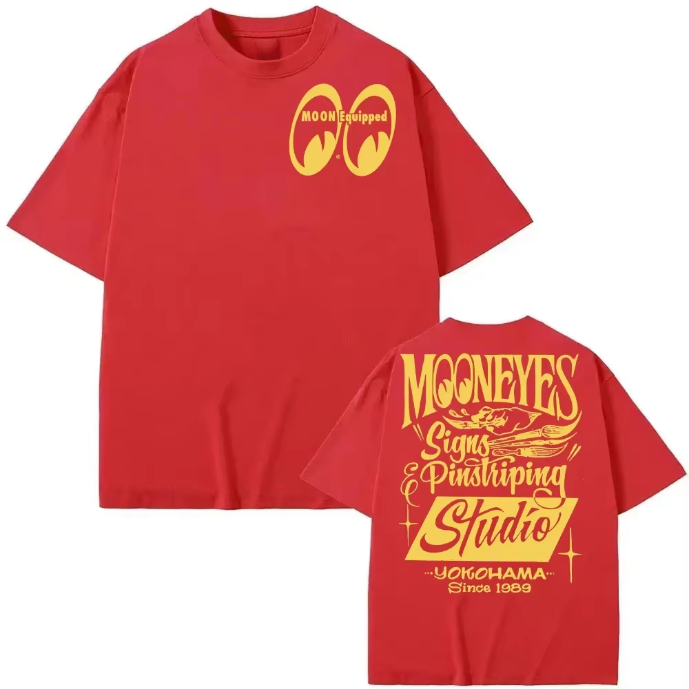 Streetwear Brand Graphics - Moon Eyes Equipped Speed Car Modification