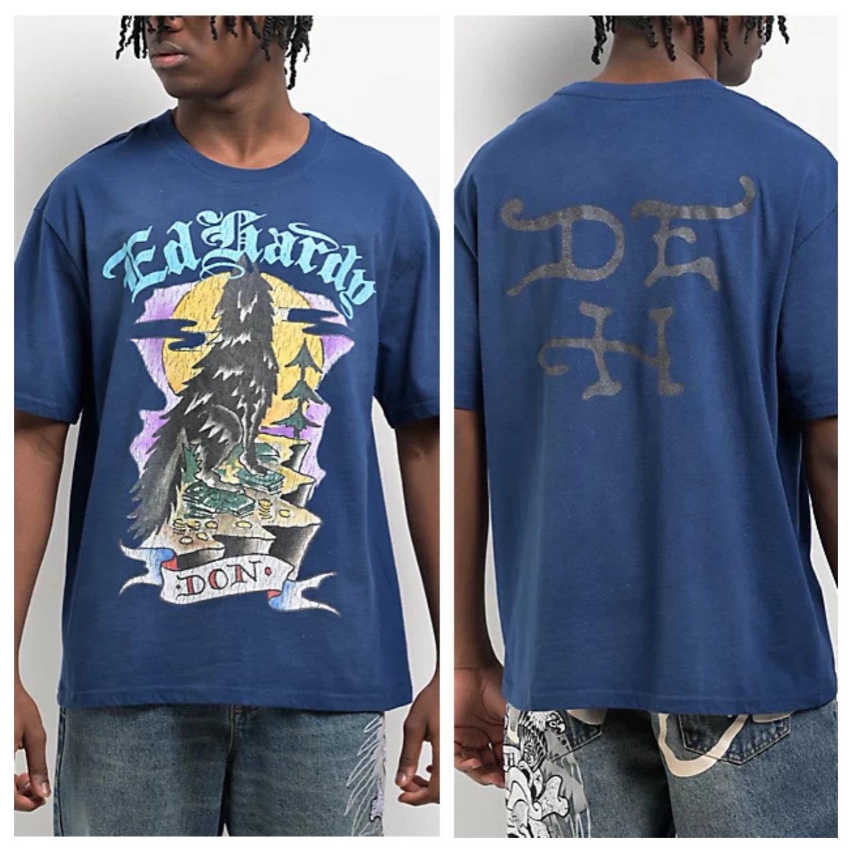 Tigers Ed Tattoo Art Street Tr - Streetwear Brand Graphics ulasan dan harga