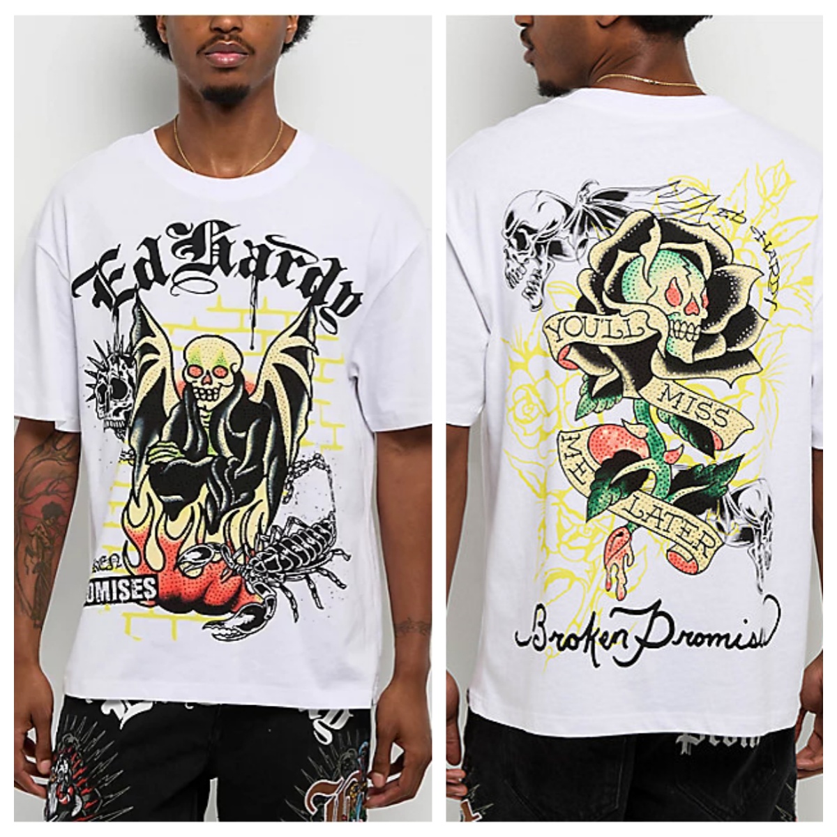 Tigers Ed Tattoo Art Street Tr - Streetwear Brand Graphics ulasan dan harga