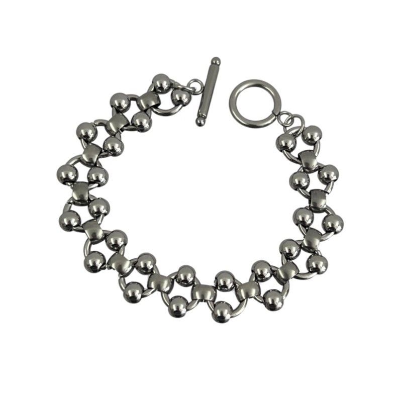 Heavy Punk Hollow Steel Bead B - Streetwear Brand Niche ulasan dan harga