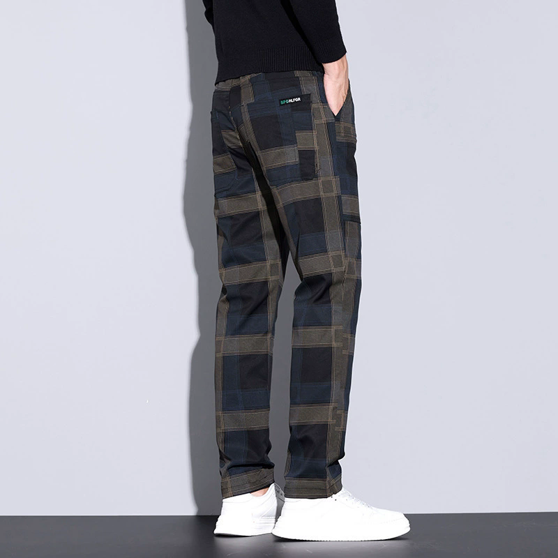 Men's Plaid Pants – Slim Fit C - Urban Streetwear Brand ulasan dan harga