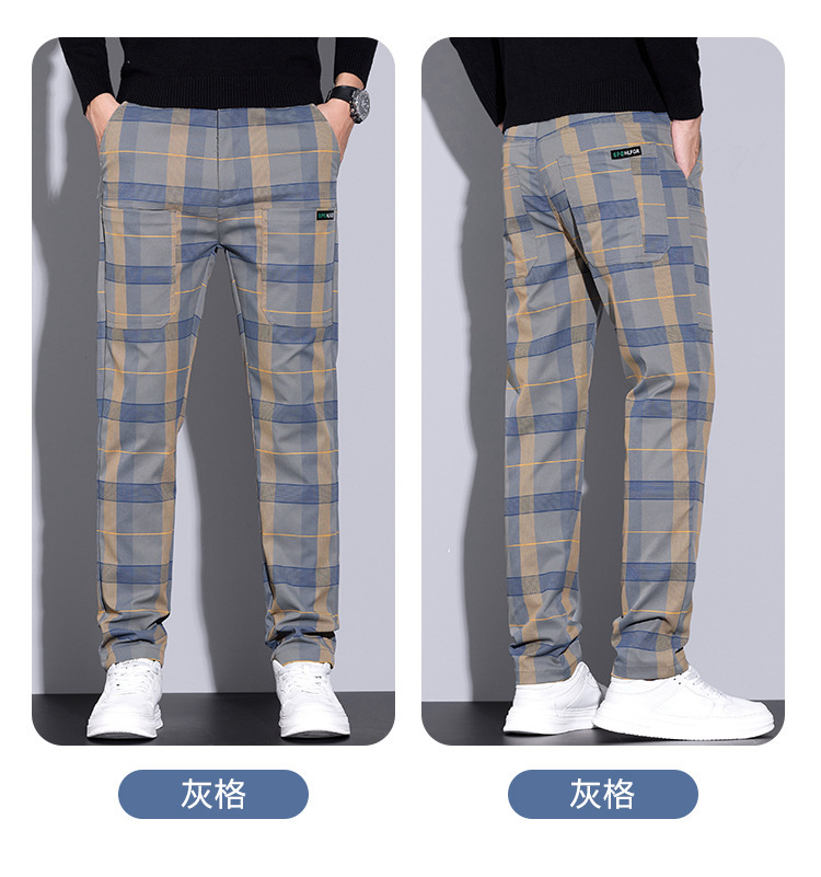 Men's Plaid Pants – Slim Fit C - Urban Streetwear Brand ulasan dan harga