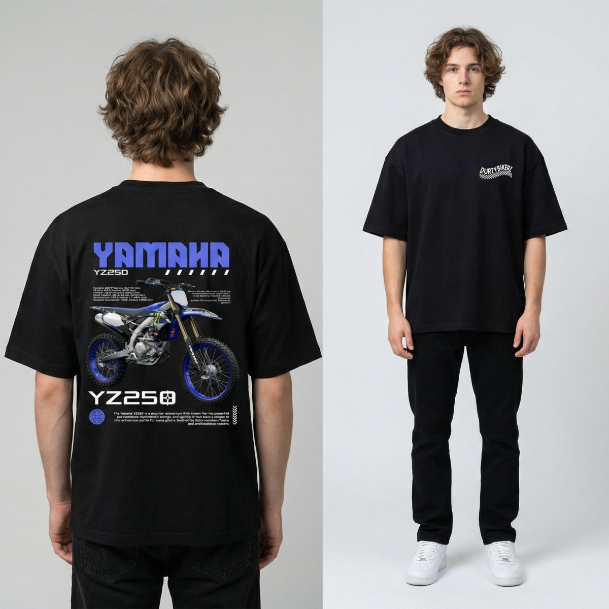 Yamaha MT-07 Naked Bike Style  - Streetwear Brand Graphics ulasan dan harga
