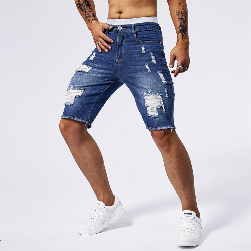 2025 Summer New Men's Ripped D - Streetwear Brand New ulasan dan harga