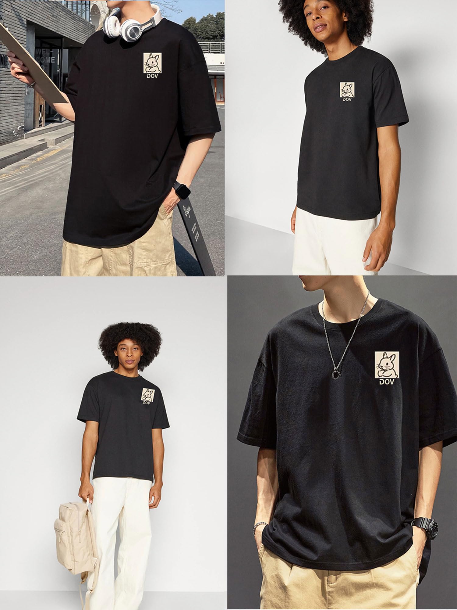 Unique Design Summer Cotton T  - Urban Streetwear Brand ulasan dan harga