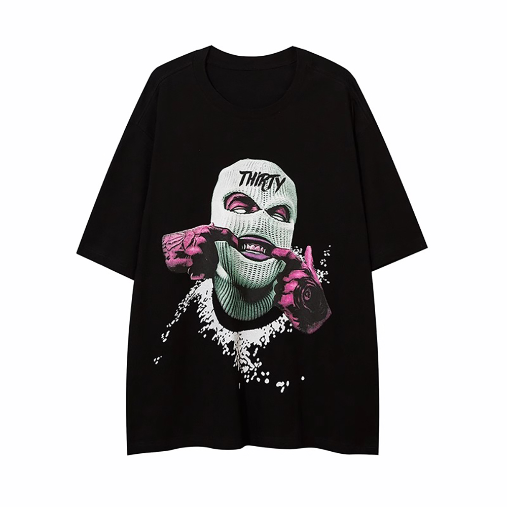 T-Shirt 100% Cotton Pattern Pr - Urban Streetwear Brand ulasan dan harga