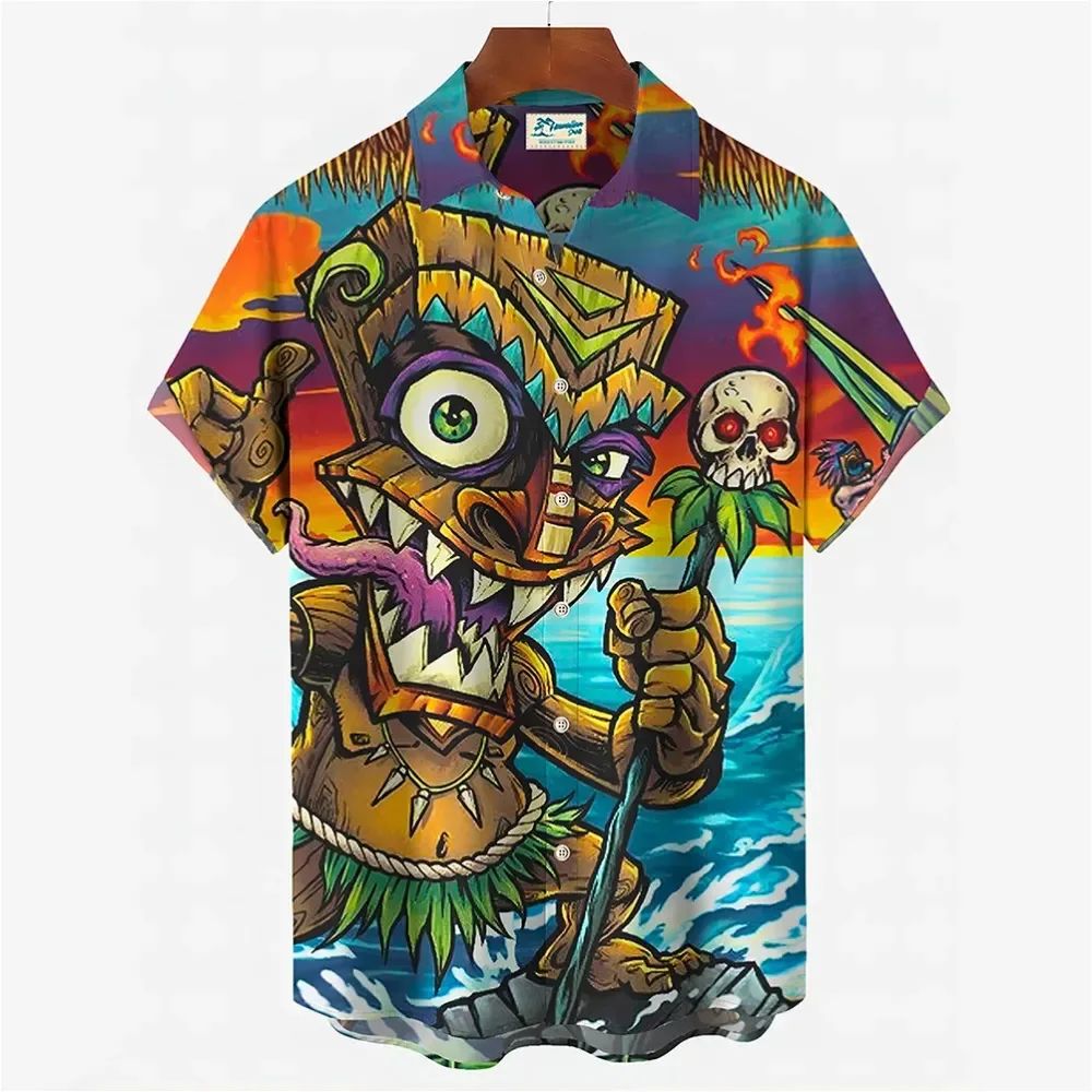 2023 Men's Streetwear Beach Sh - Streetwear Brand Label ulasan dan harga