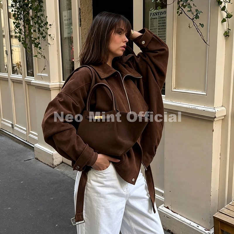 Neo Mint Autumn New Brown Over - Streetwear Brand New ulasan dan harga