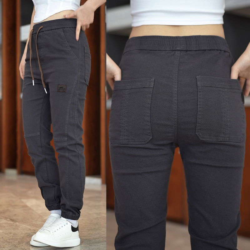 Slim Stretch Fashion Casual Me - Streetwear Brand New ulasan dan harga
