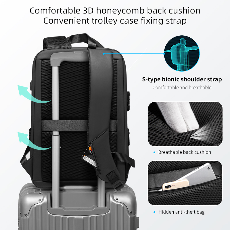 Fenruien Brand Laptop Backpack - Streetwear Brand Backpack ulasan dan harga