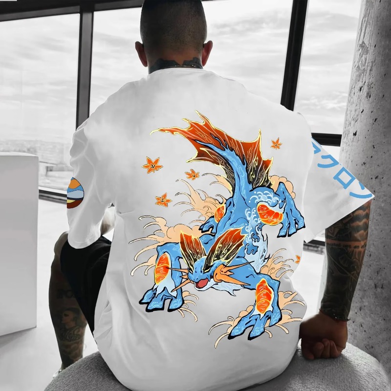 Pokémon Co-branded Print T-shi - Cap Streetwear Brand ulasan dan harga