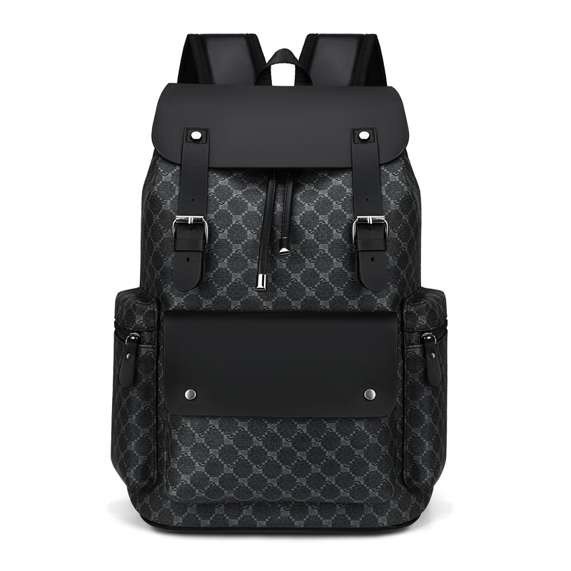 Floral Print Backpack Men Luxu - Streetwear Brand Backpack ulasan dan harga