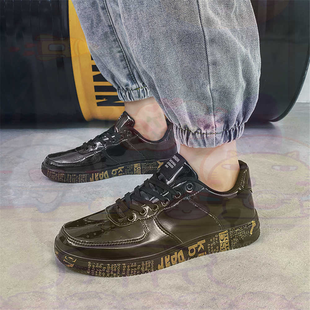 Round Foot Size 45 Sneakers Wh - Streetwear Brand Name ulasan dan harga