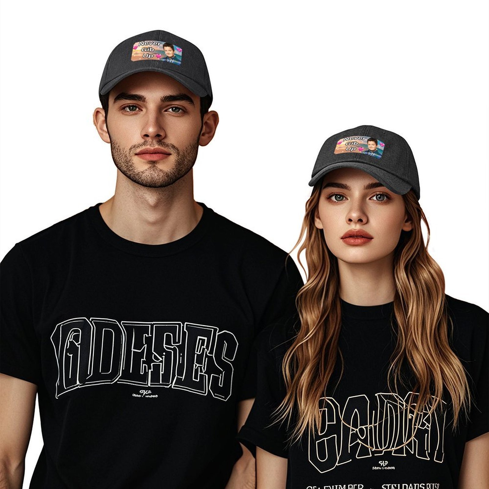 Never gib up bumper Sticker Ba - Cap Streetwear Brand ulasan dan harga