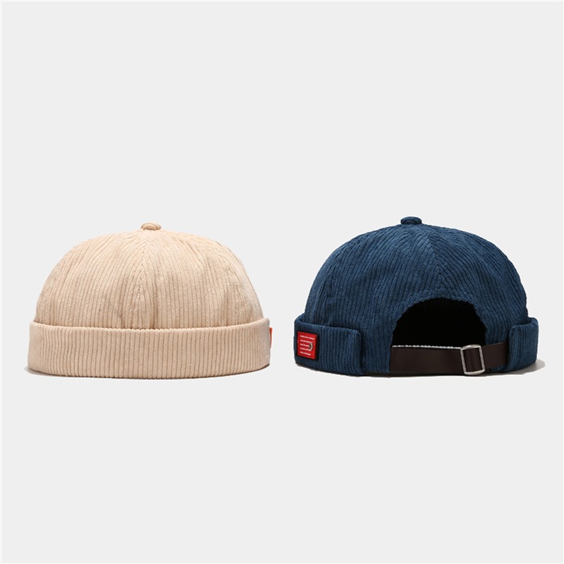 Brand Vintage Beanie Hats Men  - Cap Streetwear Brand ulasan dan harga