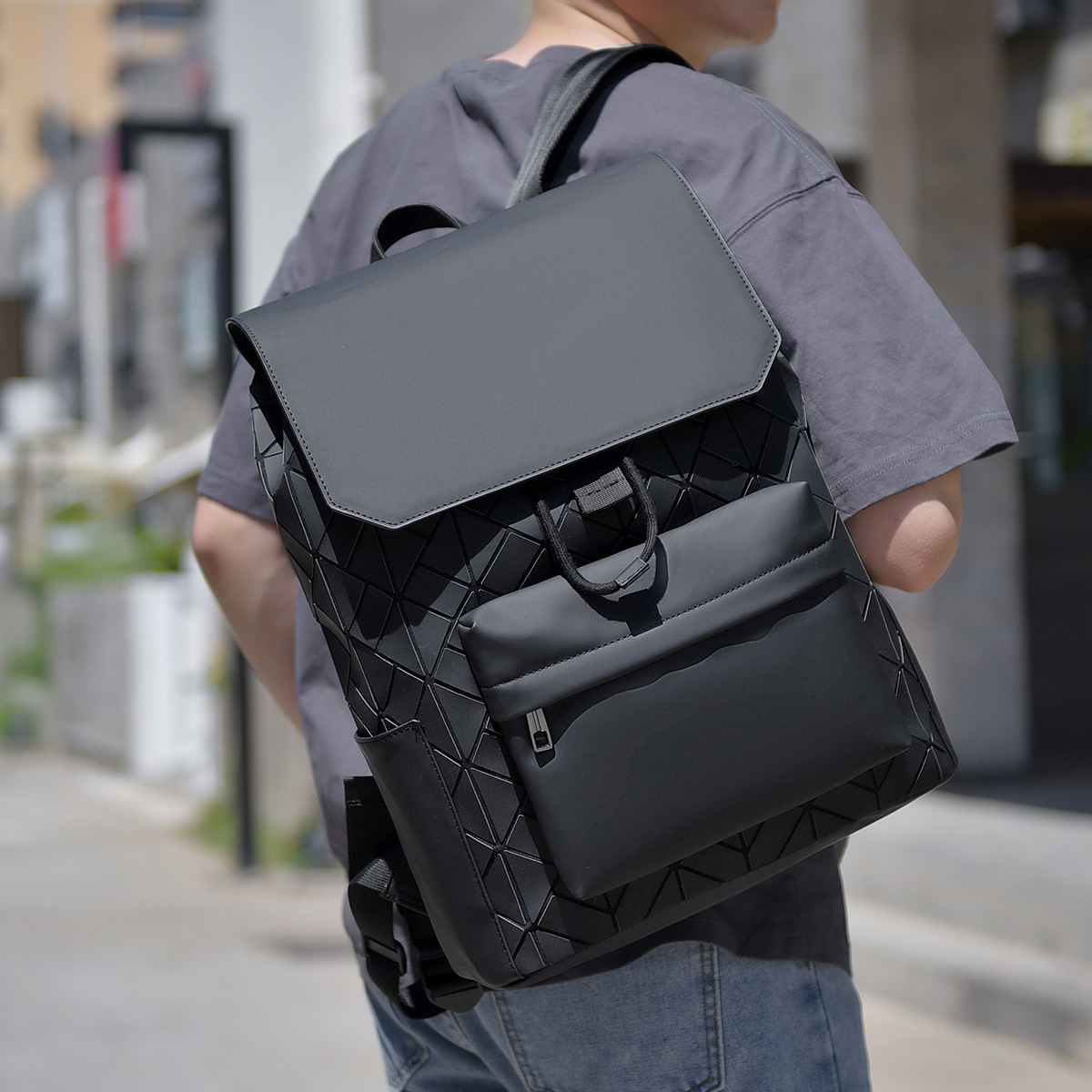 Trendy Brand Backpack Men's Ba - Streetwear Brand Backpack ulasan dan harga