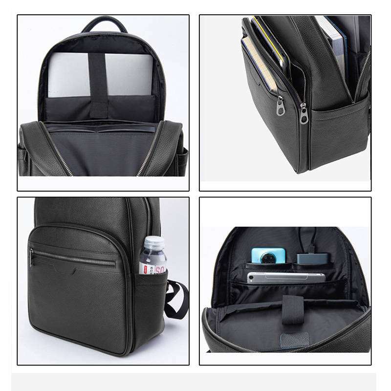 New Brand Genuine Leather Men  - Streetwear Brand Backpack ulasan dan harga