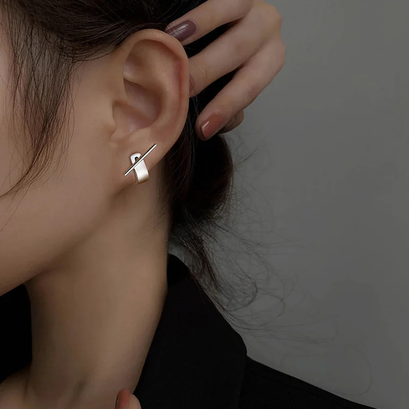 925 Sterling Silver Geometry S - Streetwear Brand Accessories ulasan dan harga