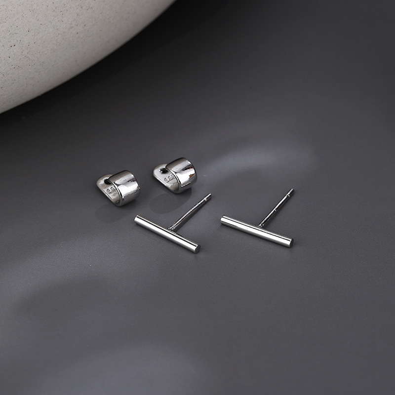 925 Sterling Silver Geometry S - Streetwear Brand Accessories ulasan dan harga